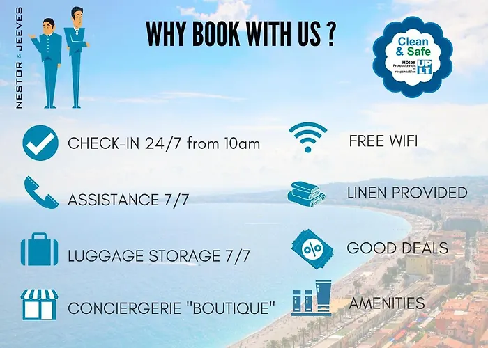 Nestor&jeeves - L'olympic - - Very Close Sea Apartamento Nice